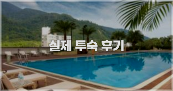 💬 실제 투숙 후기